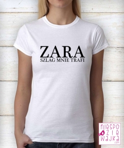 Koszulka Zara .... mnie trafi :)